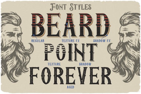 Beard Point Font - Preview 3
