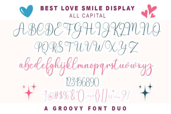 Best Love Smile Duo Font - Preview 4