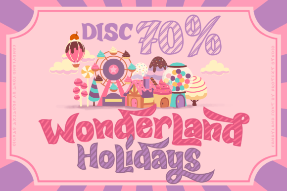 Candy Land Font - Preview 3