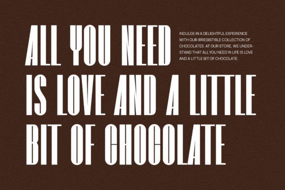 Chocolate Font - Preview 5