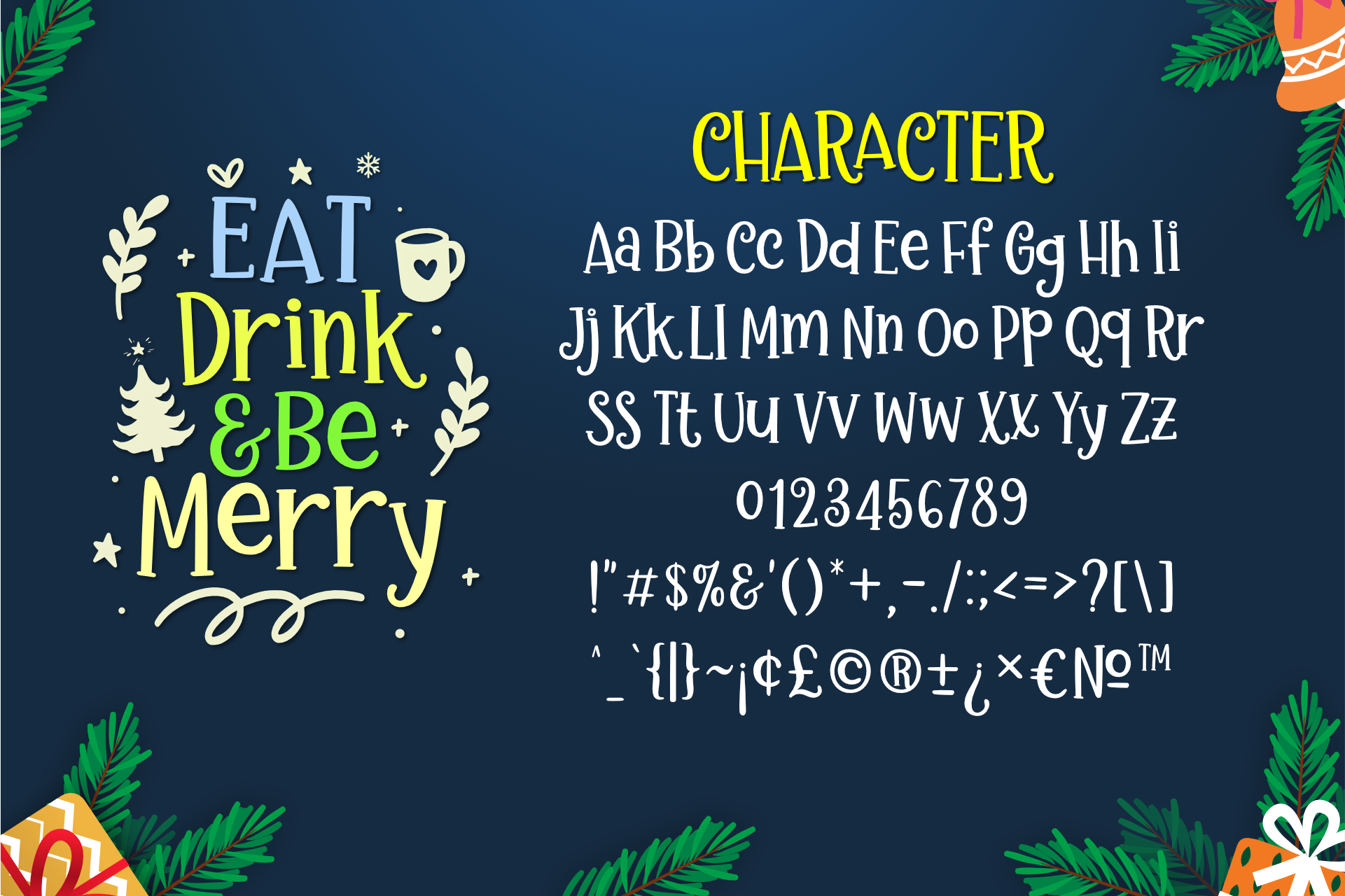 Christmas Monday Font - photo 3