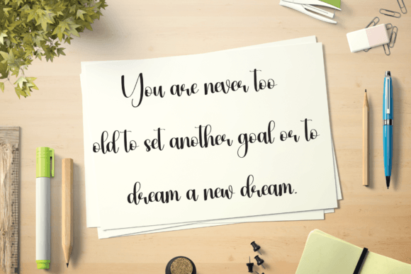 Hey Sunflower Font PNG with transparent background - Preview 3