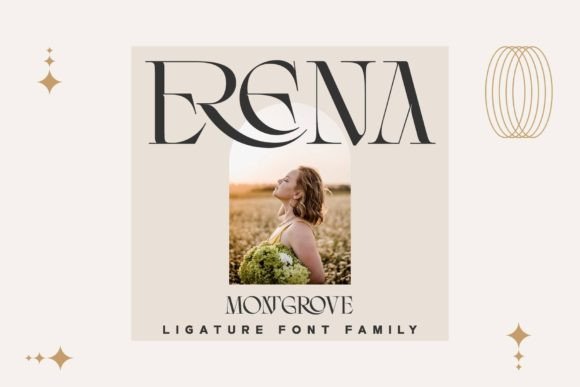 Montgrove Font PNG with transparent background - Preview 6
