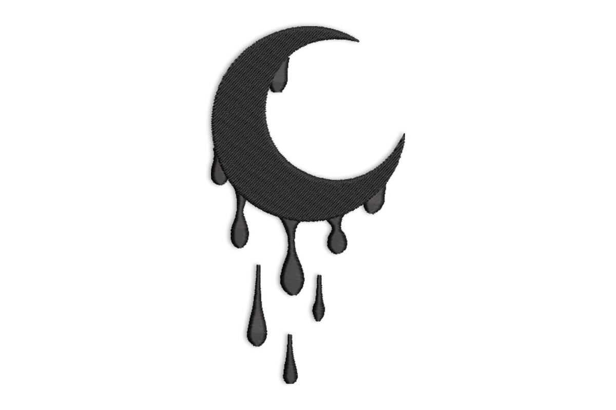Moon Dripping · Creative Fabrica