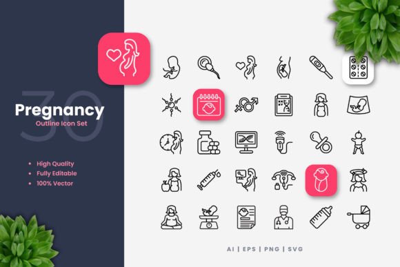 Pregnancy Icons