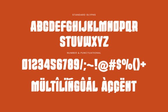 Sacoga Font font preview - 6
