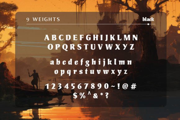 Angkor Dynasty Font - Preview 3