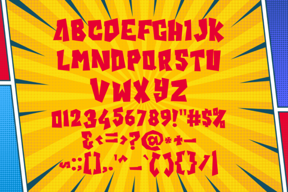 Blamtastic Font - Preview 6
