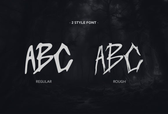 Crack Danger Font - Preview 1