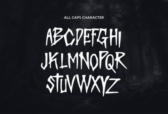 Crack Danger Font - Preview 2