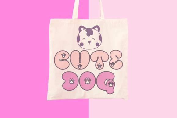 Dog and Cat Font - Preview 2