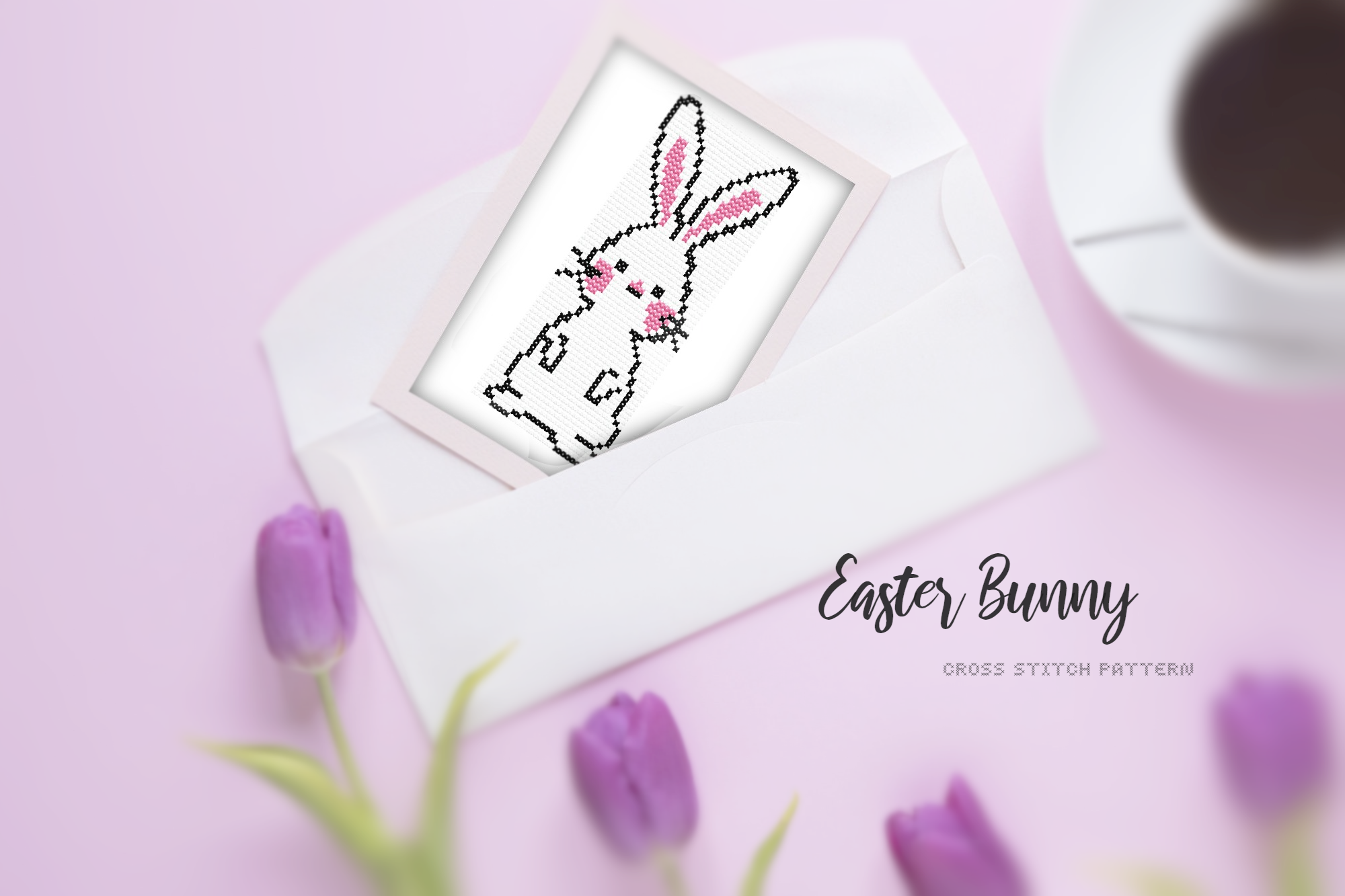 Easter Bunny. Cross Stitch Pattern 1