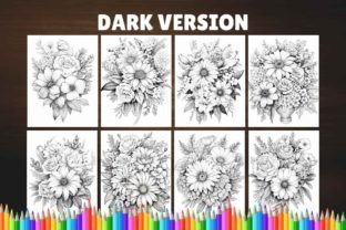 Floral Bouquet Coloring Book Graphic by Artful Prints · Creative Fabrica