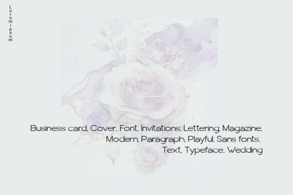 Gempore Font PNG with transparent background - Preview 3
