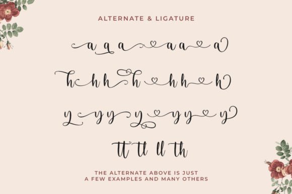Misyatella Font font preview - 6