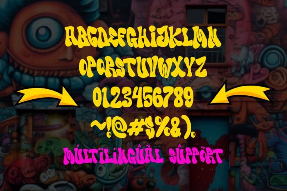 Morton Taggity Font PNG with transparent background - Preview 1