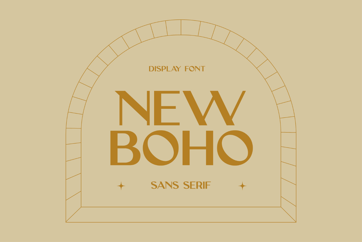 New Boho preview, clean boho sans