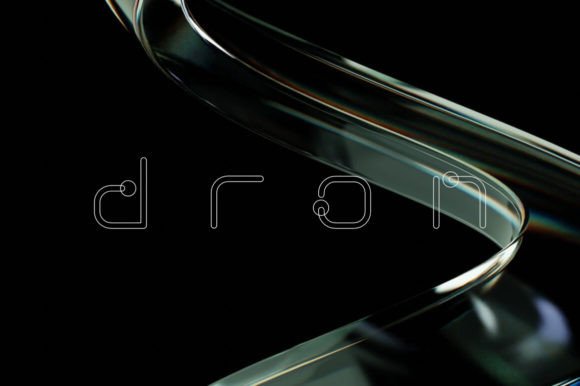 Nuixyber Glow Font PNG with transparent background - Preview 3