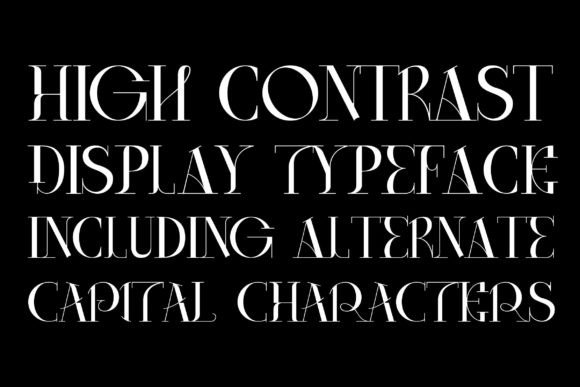 Onyxia Font PNG with transparent background - Preview 1