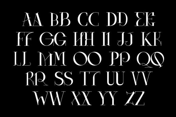 Onyxia Font PNG with transparent background - Preview 5