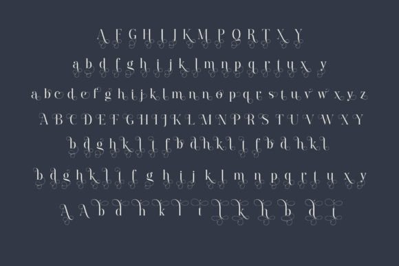 Paradizo Font PNG with transparent background - Preview 6
