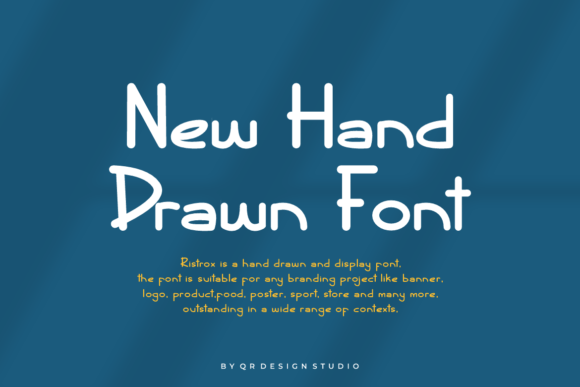 Ristrox Font PNG with transparent background - Preview 1