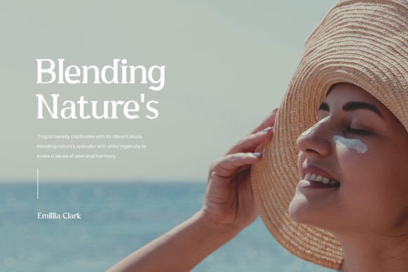 Sandoera Font PNG with transparent background - Preview 3