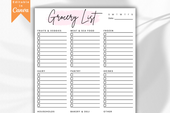Shop Smart Grocery List