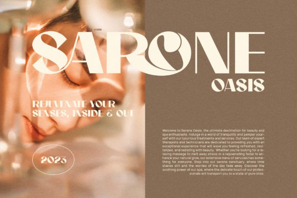 Qawos Font font preview - 3