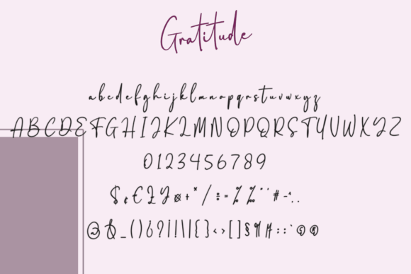 Gratitude Font - Preview 5