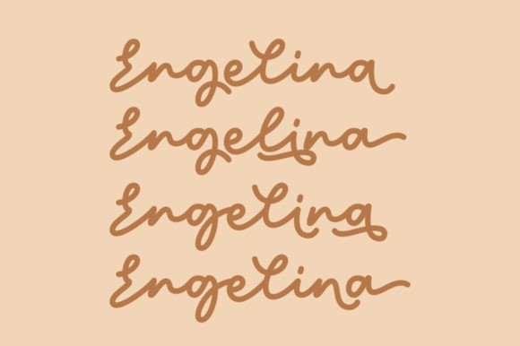 Angelista Font - Preview 1