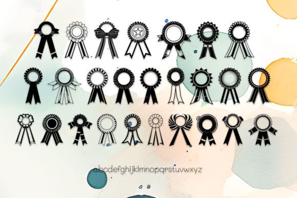Award Ribbon Font - Preview 2