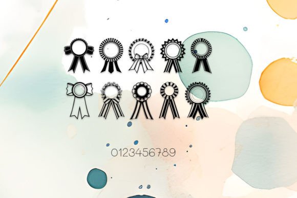 Award Ribbon Font - Preview 3