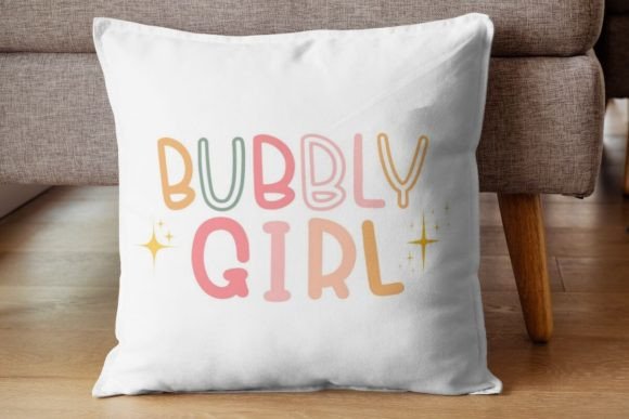 Bubbly Girl Font - Preview 4