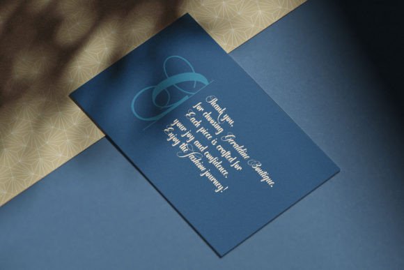 Calliform Font PNG with transparent background - Preview 1