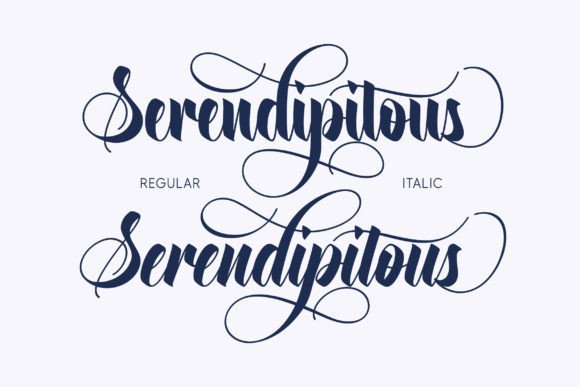 Calliform Font PNG with transparent background - Preview 2