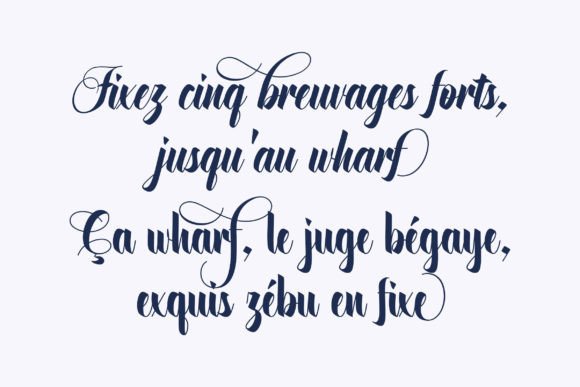 Calliform Font PNG with transparent background - Preview 5
