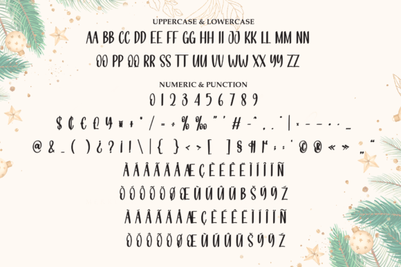 Christmas Vintage Font - Preview 6