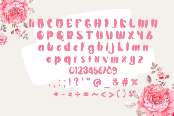 Cute Valentines Font - Preview 1