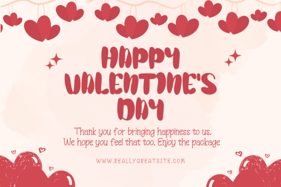 Cute Valentines Font - Preview 3