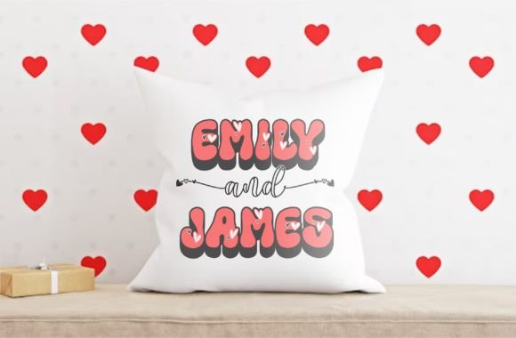 Groovy Valentine's Font - Preview 4