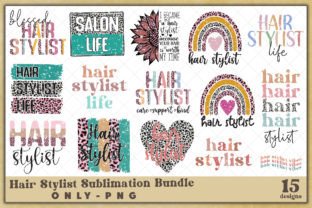 Hair Stylist Sublimation Bundle