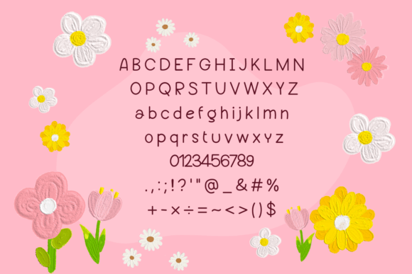 Lovely Valentines Font PNG with transparent background - Preview 1