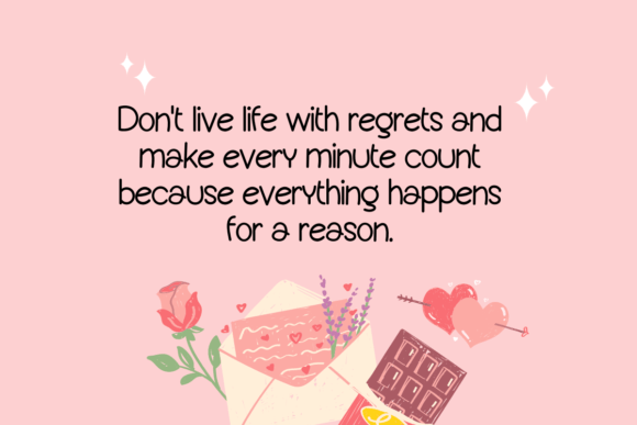 Lovely Valentines Font PNG with transparent background - Preview 2