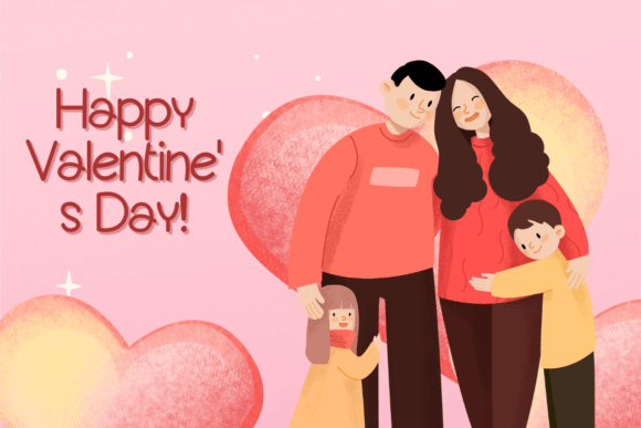 Lovely Valentines Font PNG with transparent background - Preview 3