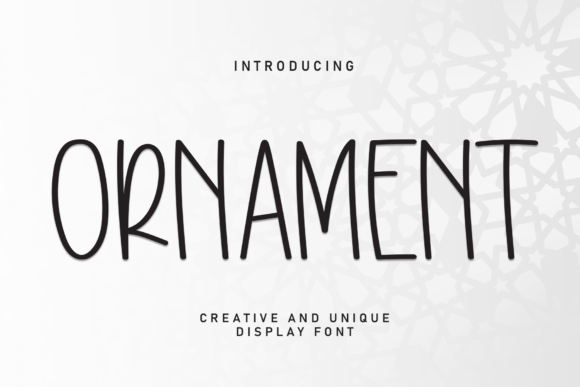 Ornament Fonts