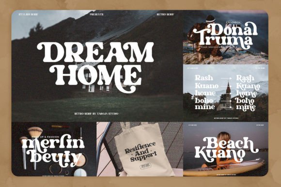 Retro Fonts Collection Font PNG with transparent background - Preview 3