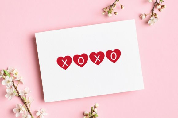 Sassy Heart Font PNG with transparent background - Preview 6