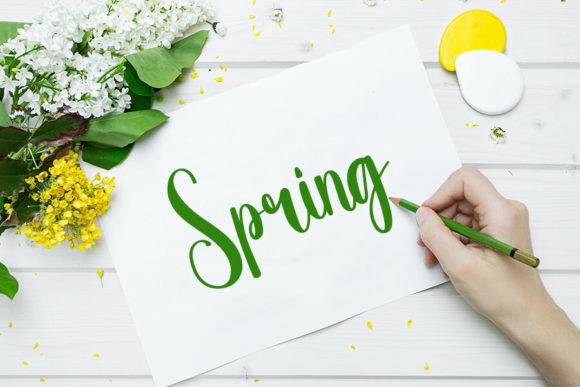 Admirer Nature Font - Preview 1