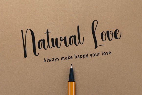 Admirer Nature Font - Preview 3
